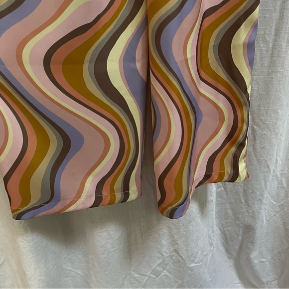 Urban Outfitters Olympia Psychedelic Print Wide Leg size XS - Picture 8 of 14